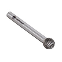 Борфреза твердосплавная NORGAU Industrial сферическая 6 мм, форма D, ALU