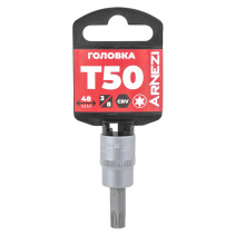 Головка 3/8" со вставкой TORX T50, L=48 мм на холдере Arnezi R0204450