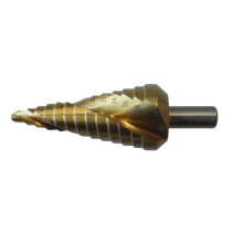 Step drill bit NORGAU industrial for metal 6-30 mm, HSS/TIN