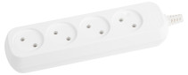 ERA KX-4 block 4 sockets without grounding white
