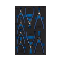 Set of locking ring pullers NORGAU Industrial NS80-8, 8 items