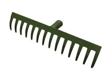 Грабли 14-ти зубые прямые, п/о б/ч ГП-14