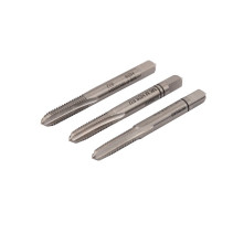 Комплект ручных метчиков NORGAU Industrial M6, HSS, 3 предмета