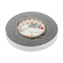 Double-sided adhesive tape 19 mm x 10 m on a foam base heavy-duty black ARNEZI R8030206