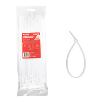 Nylon yoke 4.8x250mm, white 100 pcs Arnezi A0903039