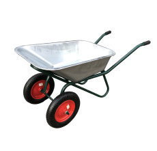 Two-wheeled construction wheelbarrow Without wheels