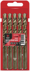 Metal drill bit (cobalt) D11 (set of 5 pcs.)