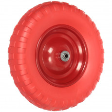 Колесо 4.80/4.00-8 полиуретановое бескамерное d12 мм (к)