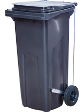 Dumpster p/e 120l. color gray