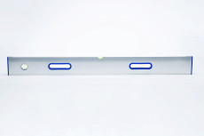 Rectangular rule with handles and acrylic indicators 