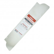 Сменное лезвие для шпателя-правила 400 мм, нерж. сталь 0,3мм, закругленные края, MATUR