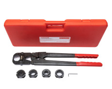 Manual crimping press for mounting MPT standard TN