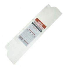 Replaceable blade for a spatula-rules 400 mm, stainless steel. 0.4mm steel, straight edges, MATUR