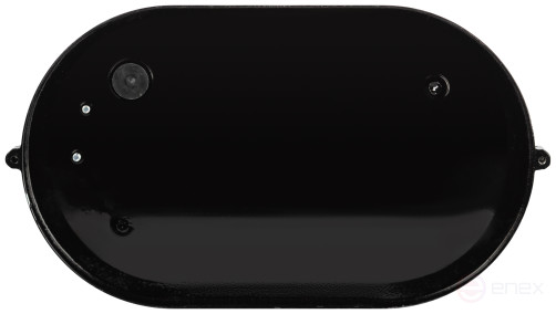 Светильник ЭРА НБП 04-100-002 Акватермо алюминий/стекло решетка IP54 E27 max 100Вт 280х160 овал черный
