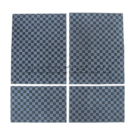 Коврики влаговпитывающие салонные 4шт (38x50см, 25x50см) BOLK BIN104003