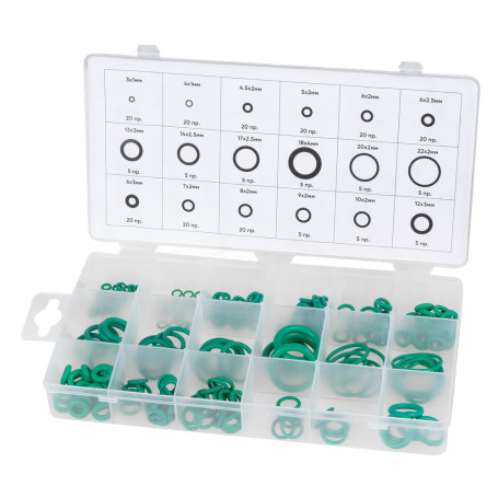 Набор резиновых уплотнительных колец для кондиционера 225пр. ARNEZI R8020105