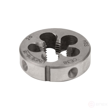 Плашка дюймовая NORGAU Industrial по металлу UNF 9/16, HSS