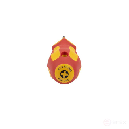 Dielectric phillips screwdriver NORGAU Industrial PH1x80 mm, N172