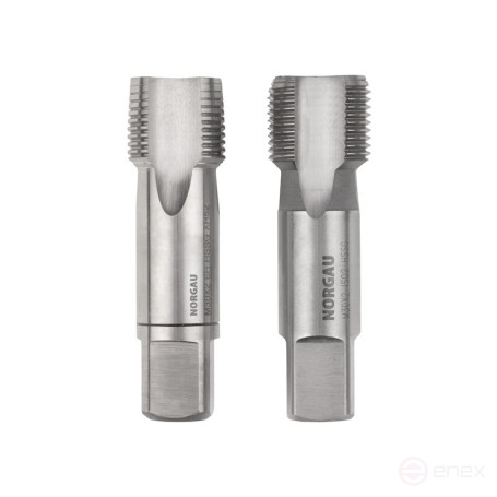 Set of hand taps NORGAU Industrial MF30x2, HSS, 2 pieces