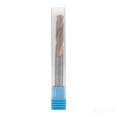Сверло спиральное NORGAU Industrial по металлу 10 мм, 3xD, VHM/AlCrN/TiSiN