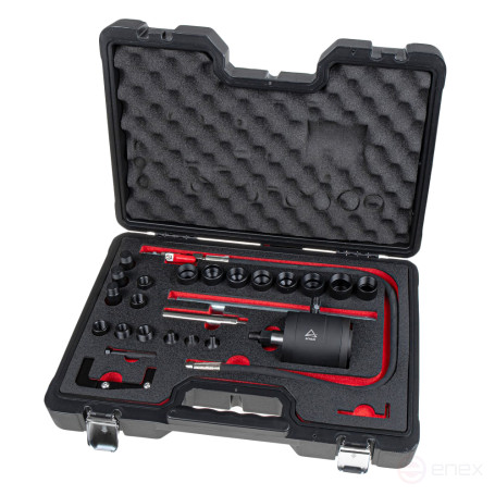 Pneumatic diesel nozzle puller, 21p. in case ARNEZI R7720500