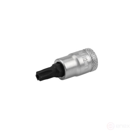 NORGAU Industrial socket head with TORX T27 screwdriver insert, 1/4" drive, N20ITB