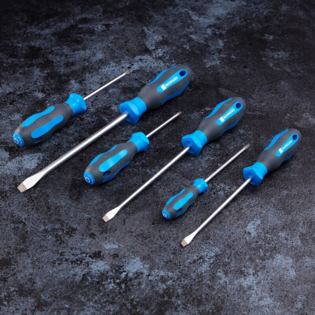 Набор отверток SL/PH 6 предметов, тип NBS151-161-006, NORGAU