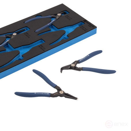 Set of locking ring pullers NORGAU Industrial NS80-4, 4 pieces