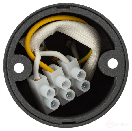 Светильник накладной ЭРА OL15 GU10 DG под лампу MR16 GU10 темно серый