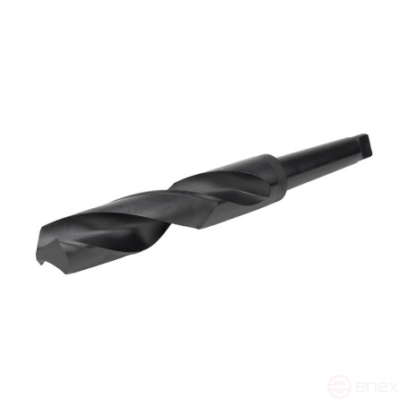 Spiral drill bit NORGAU Industrial for metal with conical shank 30 mm, MK3, HSS/VAP