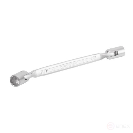 Набор ключей торцевых двусторонних шарнирных NORGAU Industrial, 5 предметов, N34-005