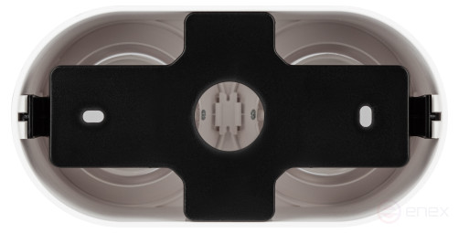 Светильник накладной ЭРА OL25-2 WH под лампу MR16 GU5.3 поворотный белый