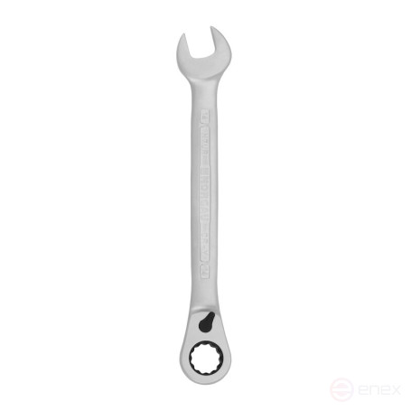 Ключ гаечный комбинированный с переключающейся трещоткой NORGAU Industrial 14 мм, N7UR-14