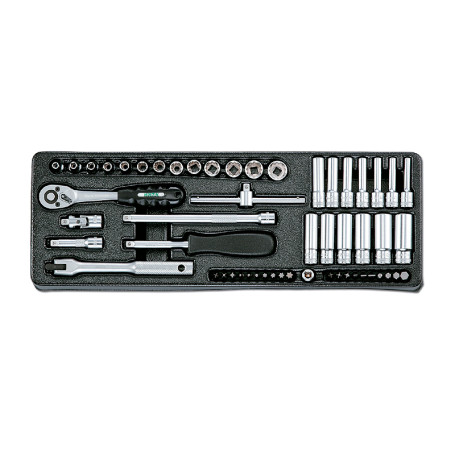 Набор инструмента 1/4" Honidriver в ложементе, 54 предмета