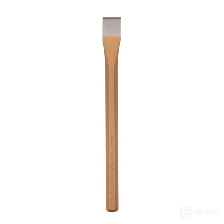 Зубило плоское NORGAU Industrial с восьмигранной рукояткой 23x250 мм, N97-23X250