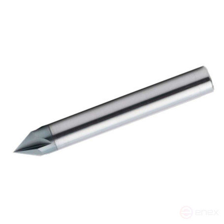 Milling cutter NORGAU Industrial carbide 60°, 20 mm, Z4, VHM/AlCrSiN