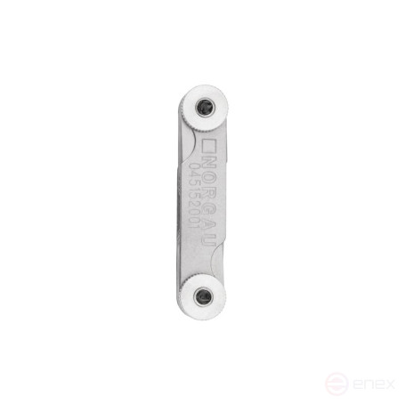 Шаблоны радиусные NORGAU Industrial, 34 шт, 17 радиусов