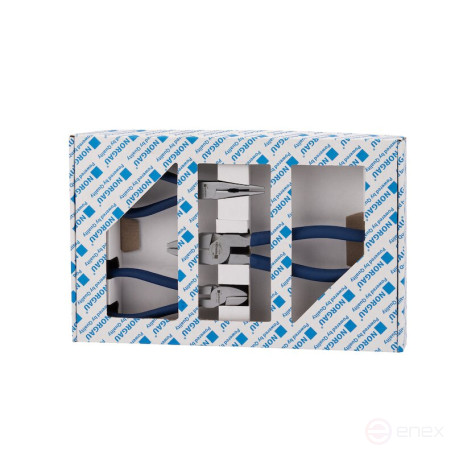 Набор губцевого инструмента NORGAU Industrial NPS-251TL, 3 предмета в коробке