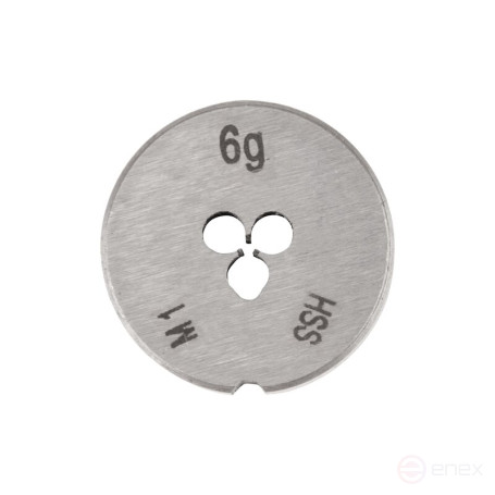 Плашка NORGAU Industrial по металлу M1х0.25 мм, HSS