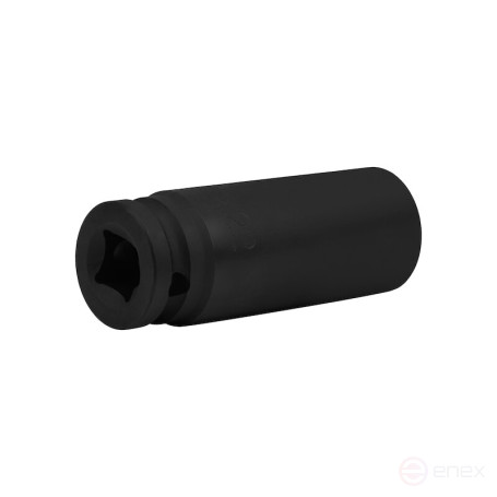 Головка ударная торцевая NORGAU Industrial шестигранная удлиненная 1/2", 22 мм, N19KL-22