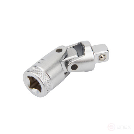 Set of hexagon socket heads NORGAU Industrial with 1/4" accessories, 35 pieces, N2035-S414 in a metal box