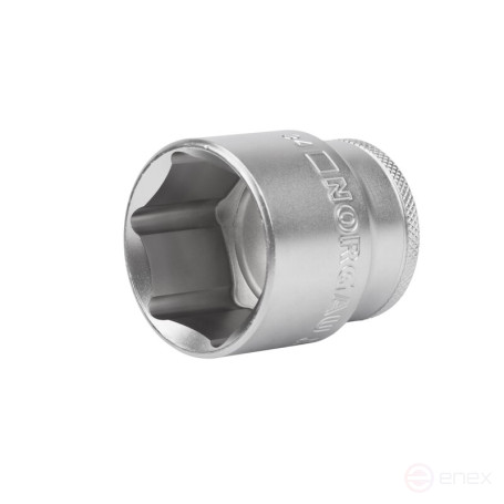 Головка шестигранная торцевая NORGAU Industrial 1/2", 34 мм, N19-34