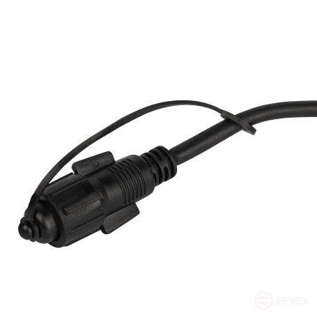 ERA ERAPS-K800 Power Cord for Garlands IP65 800W 6A Rubber Black