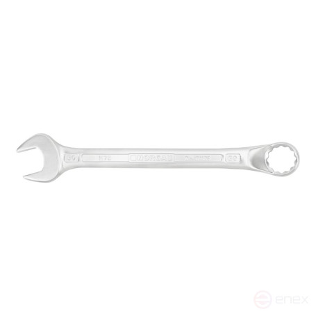 Ключ гаечный комбинированный NORGAU Industrial изогнутый 30 мм, N7B-30