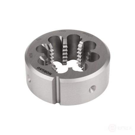 Плашка NORGAU Industrial по металлу M39х4 мм, HSS