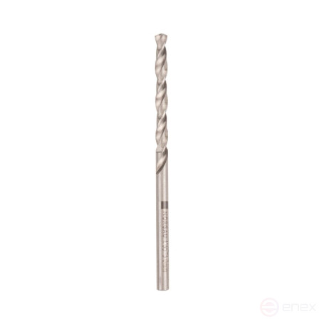 Spiral drill bit NORGAU Industrial for metal 3 mm, Z2, HSS-E