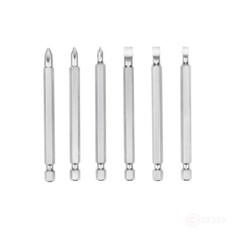 Отвертка NORGAU Industrial с реверсивной трещоткой и сменными битами, NSS7-1U