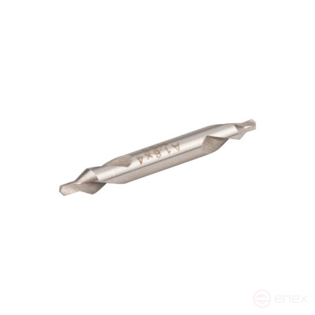 NORGAU industrial metal centering drill 60°, 1.6 mm, HSS, form A