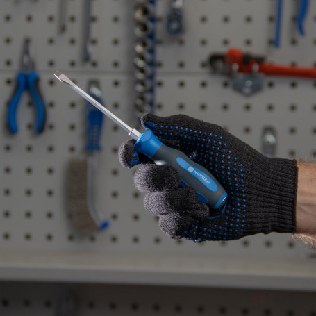 Slotted screwdriver NORGAU Industrial with impact tip 5.5 mm, N155K