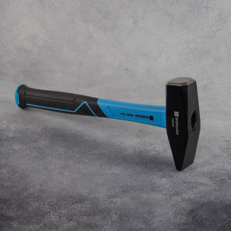 Молоток слесарный NORGAU Industrial с рукояткой из фибергласса 1000 г, N600F-1000